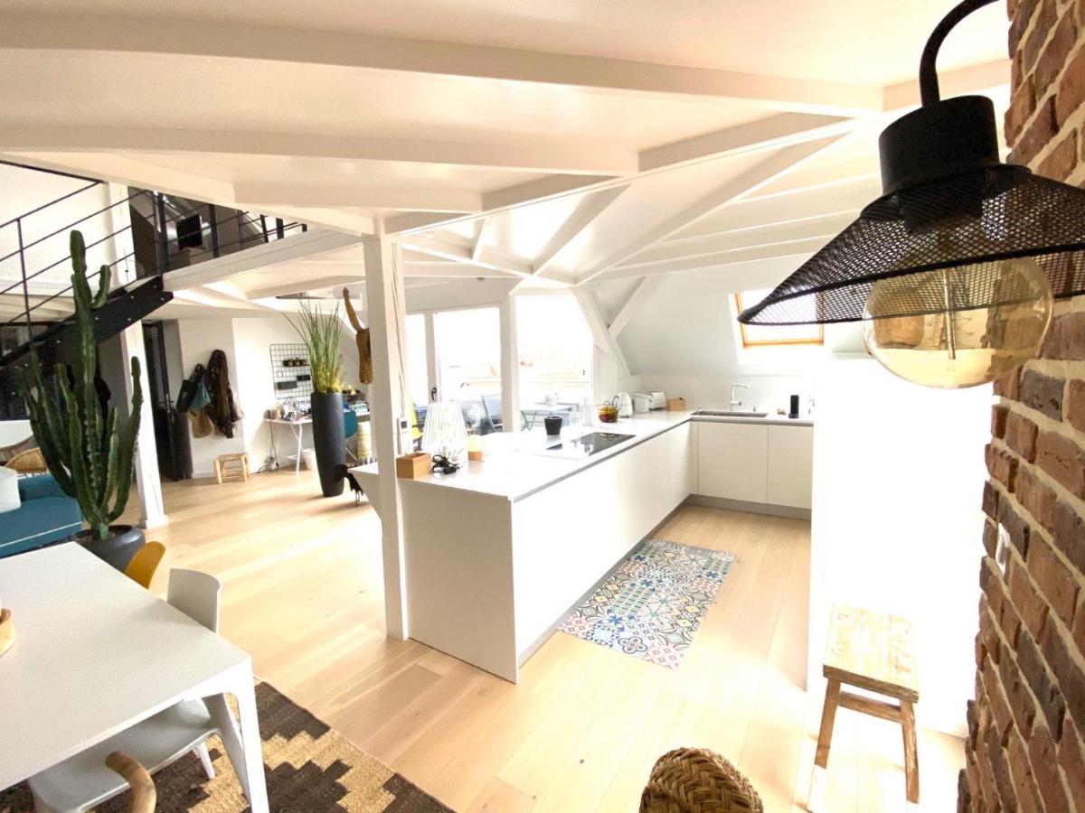Ferienwohnung La Cle Des Toits Colmar Exterior foto